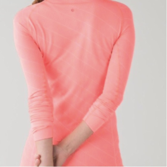 lululemon athletica Tops - Lululemon Swiftly Tech Heathered Grapefruit Size 8